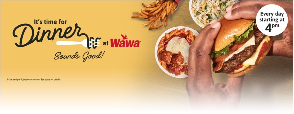 Pasta and Burgers Now Served at Wawa as Part of the Dinner Menu￼
